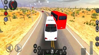 I Crashed My Bus in a Red Bus on the Highway–Bus Simulator Gameplay #5 screenshot 5