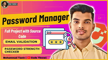 How to Build a Secure Password Manager in C++ | Beginner-Friendly Project Tutorial (2025)