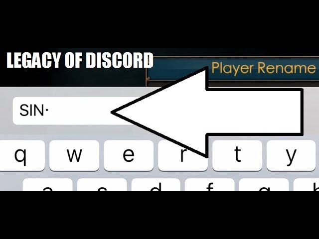 Legacy Of Discord How To Put A Dot In Your In Game Name Youtube Legacy Of Discord How To Put A Dot In Your In Game Name Youtube