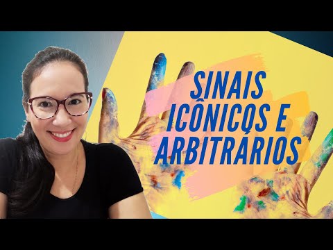 Vídeo: Diferença Entre Sinais Icônicos E Simbólicos