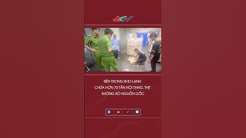 Bên trong kho lạnh chứa hơn 70 tấn nội tạng, thịt không rõ nguồn gốc #hgtvshorts | Tin nóng Mekong