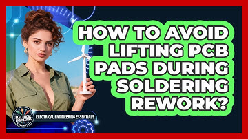 How To Avoid Lifting PCB Pads During Soldering Rework? - Electrical Engineering Essentials