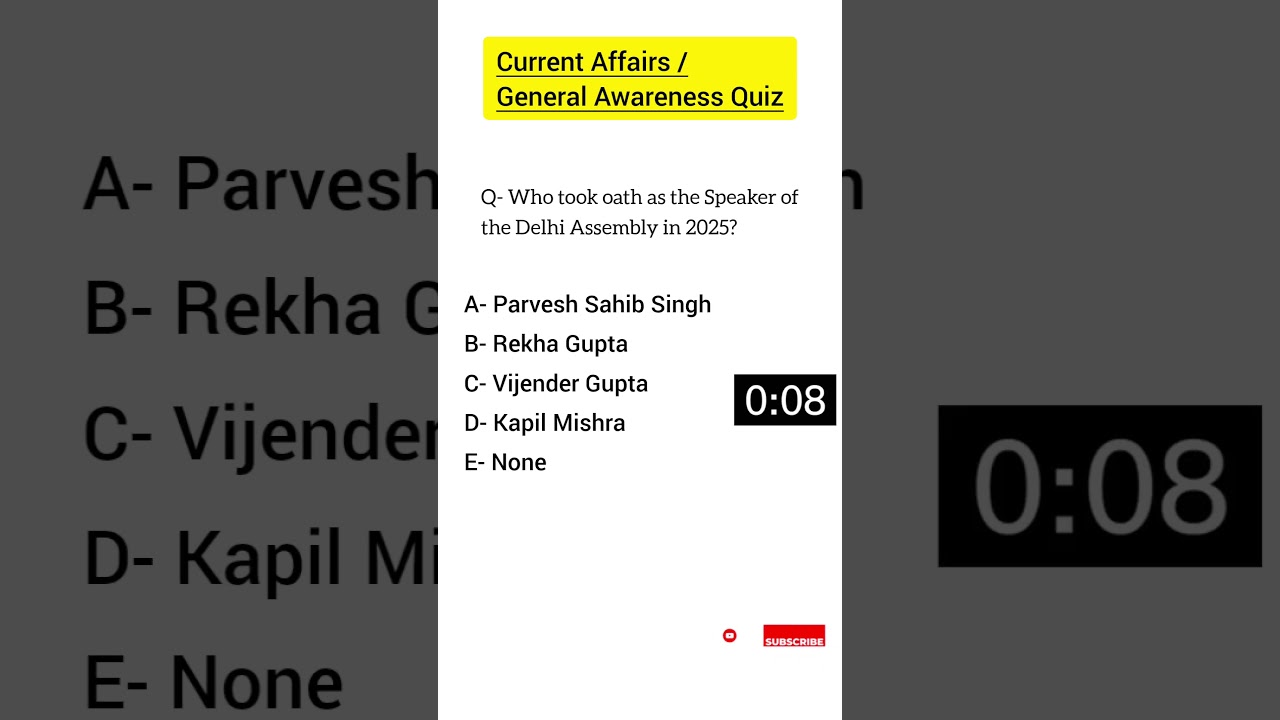 #69 General Awareness SBI clerk mains / SBI PO Mains 2025 |Current Affairs Quiz 