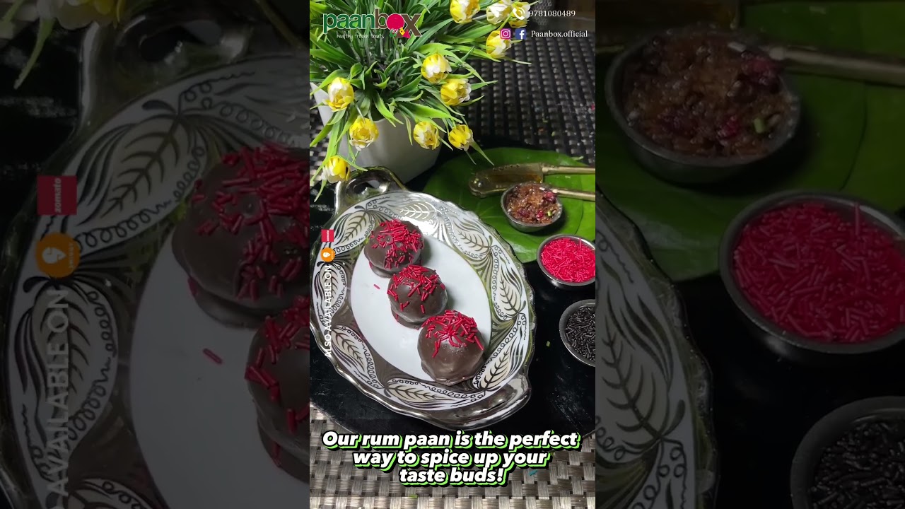 Twist of Rum in your favourite paanballs.