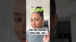 First time apartment rental guide (part I) #firstapartment #extraspacestorage