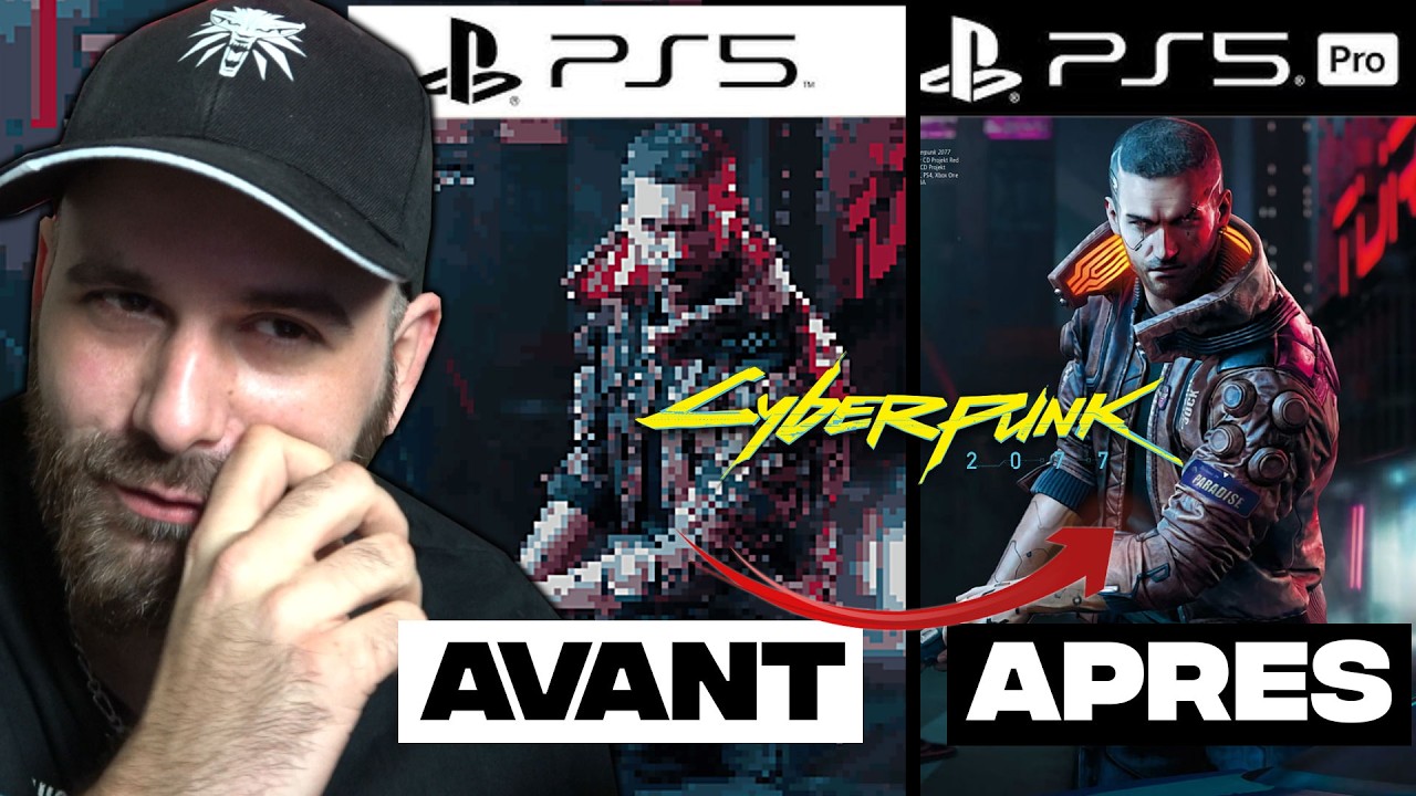 Est-ce que je devrais acheter la PS5 Pro ?🤔  Cyberpunk 2077 (💖) sur PS5 Pro, ça donne quoi ?