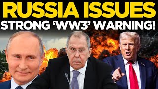LAVROV LIVE | Russia’s Lavrov Issues MAJOR 'WW3' Warning: 'West Crossing Red Line' | Putin LIVE