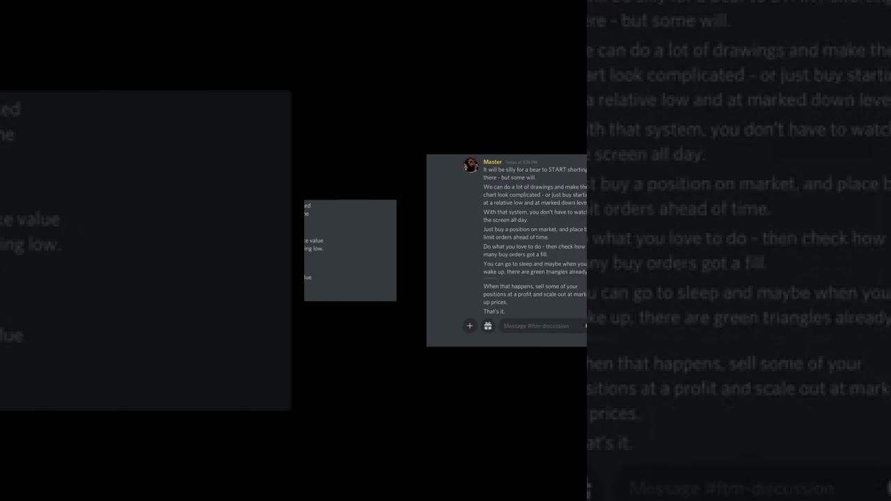 Compound investing strategy with mark down and mark up levels.