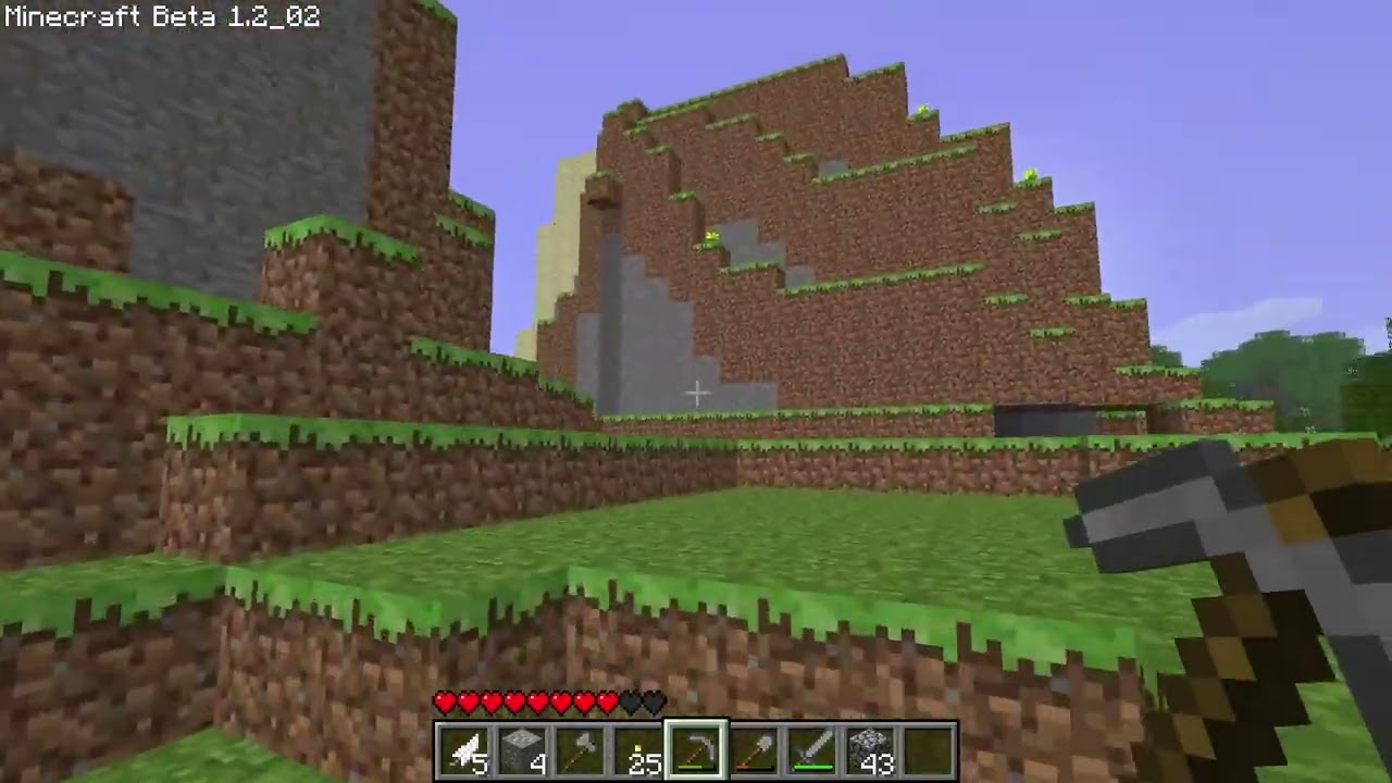 Minecraft Beta 1.2_02 Longplay (Part 1)