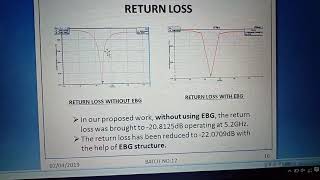 Design and implementation of microstrip elliptical patch antenna using EBG structure
