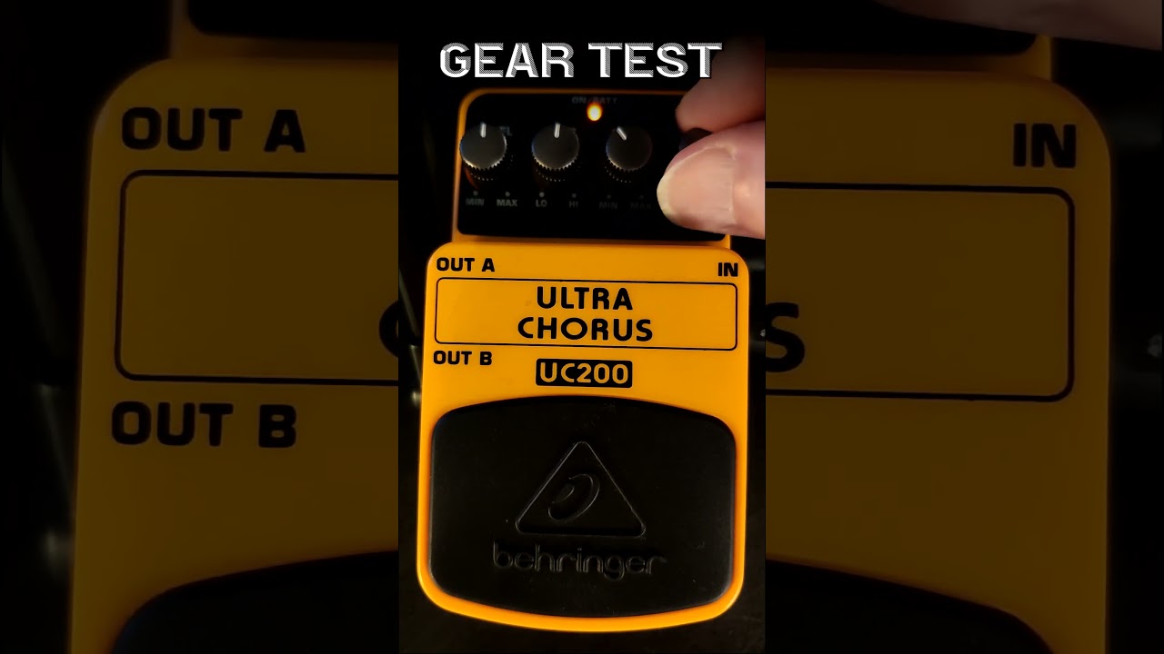 Ultra Chorus Behringer 