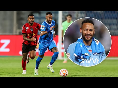 Neymar Jr Debut for Al-Hilal vs Al-Riyadh