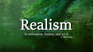 Realism in animation, fantasy and scifi