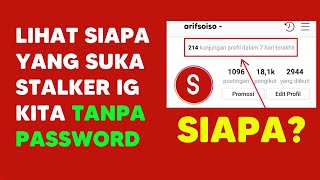 Cara Lihat Orang Stalker Di Instagram