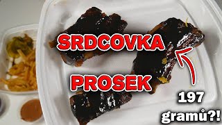 197g ŽEBÍRKA a Smažené Olomoucké Tvarůžky! Srdcovka Prosek!