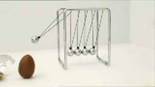Cadbury Creme Egg Newton's Cradle