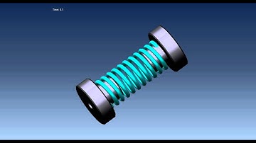 SPRING IN CREO 2.0 MECHANISM