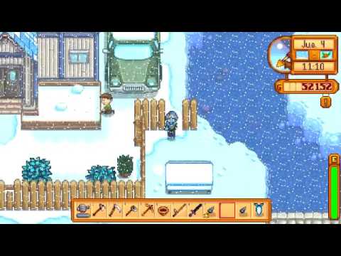Jugando a Stardew Valley (PC): El dia a dia en pueblo Pelicano