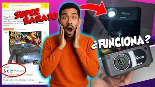 😱💲 Compré un Proyector BARATO 🎥🎞️ ¿Realmente funcionan o son ESTAFA? 💥