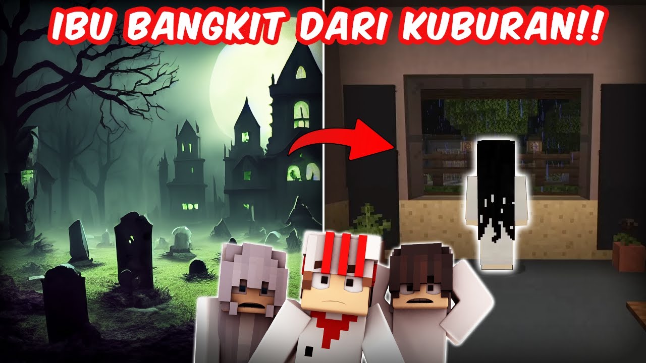 TRIO KONYOL BERMAIN HORROR MINECRAFT LAGI!! TAPI... ADA YG BARU (FULL EPISODE) 