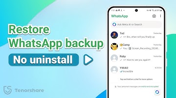 How to Restore WhatsApp Backup Without Uninstalling (Android/iOS) – Keep New Massages