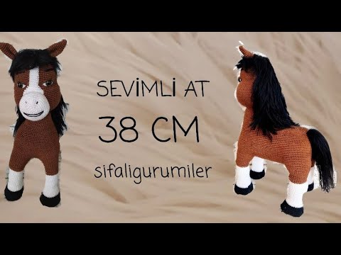 SEVİMLİ AT ÖN AYAKLAR 38 CM #attarifi