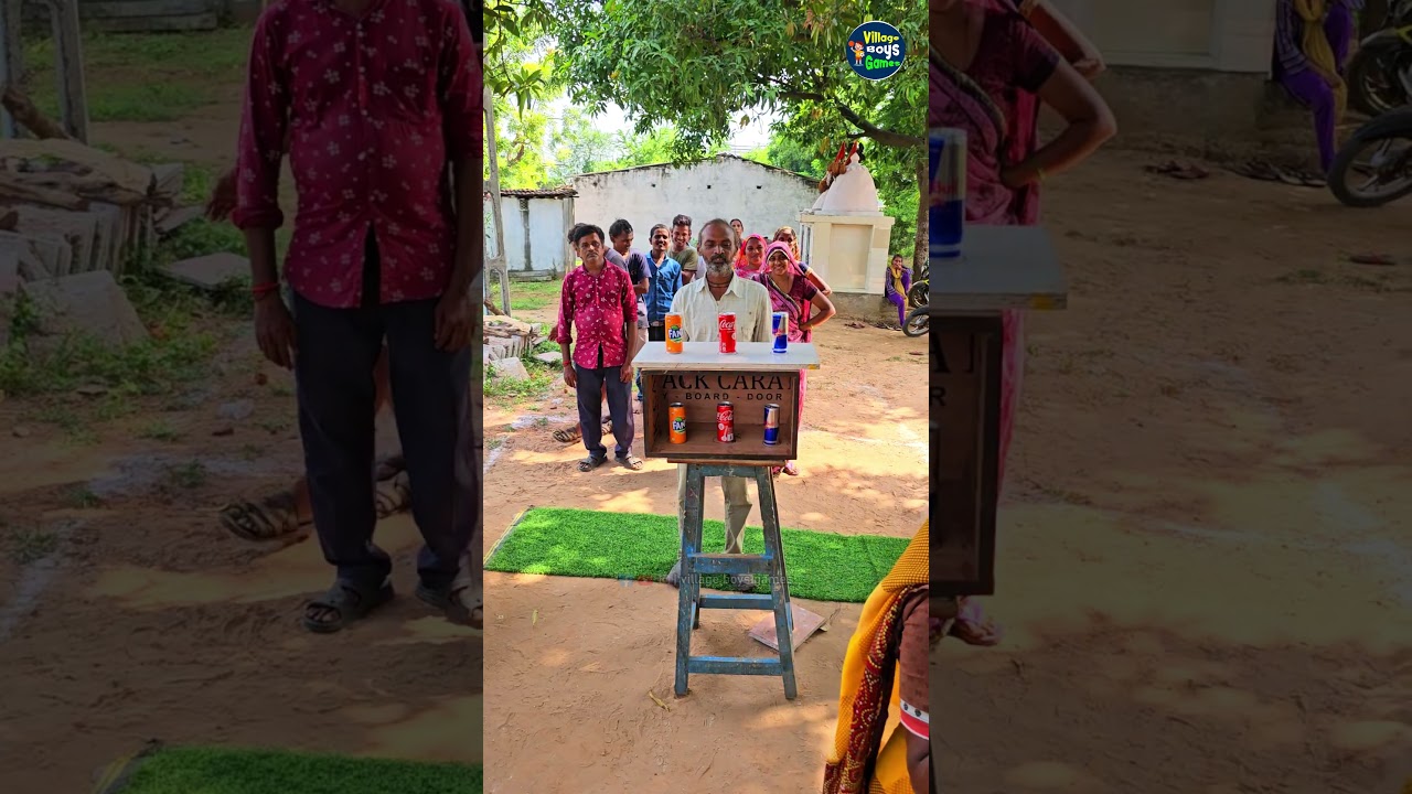 arrange the cans in to then right order and win prizes