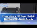 Custom Black PS5 Project Ends In Disaster & With Death Threats