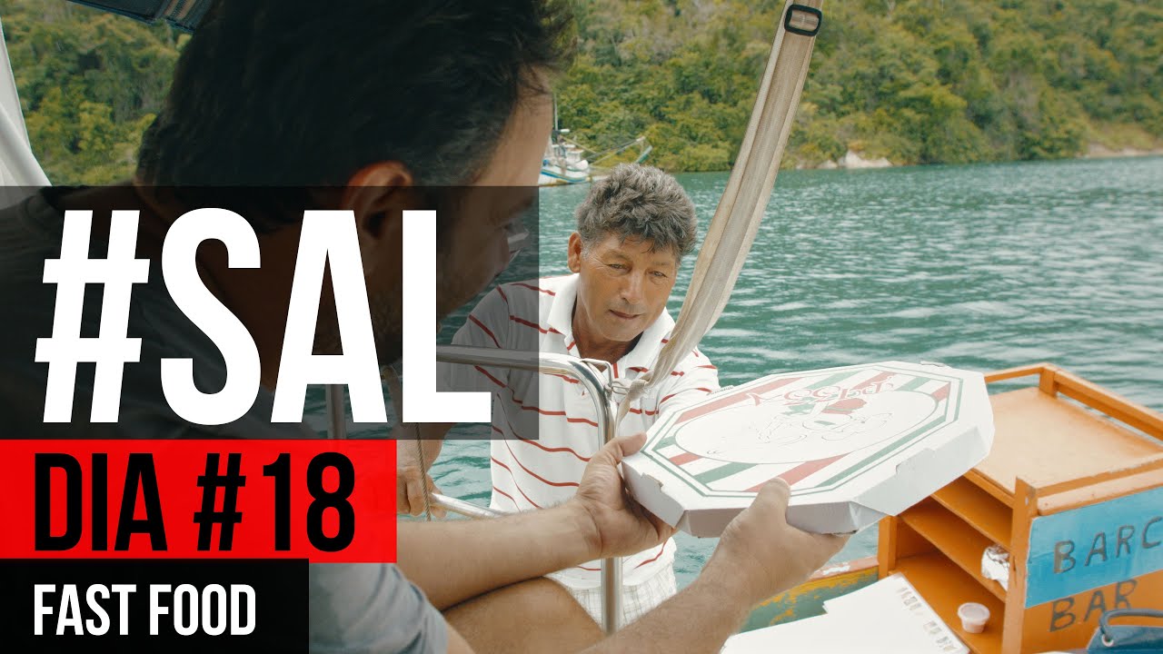 FAST FOOD | #SAL #18 | Barco Bar na Ilha da Cotia