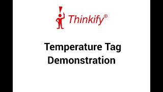 Temperature Tag Demonstration