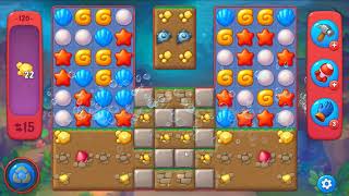 Fishdom level 120 - 15 Moves - No Boosters
