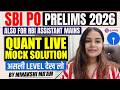 SBI PO 2026 Quant | Guidely Live Mock Smart Approaches | Minakshi Maam