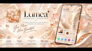 Lumea Launcher: 3D Glass OS AD screenshot 1