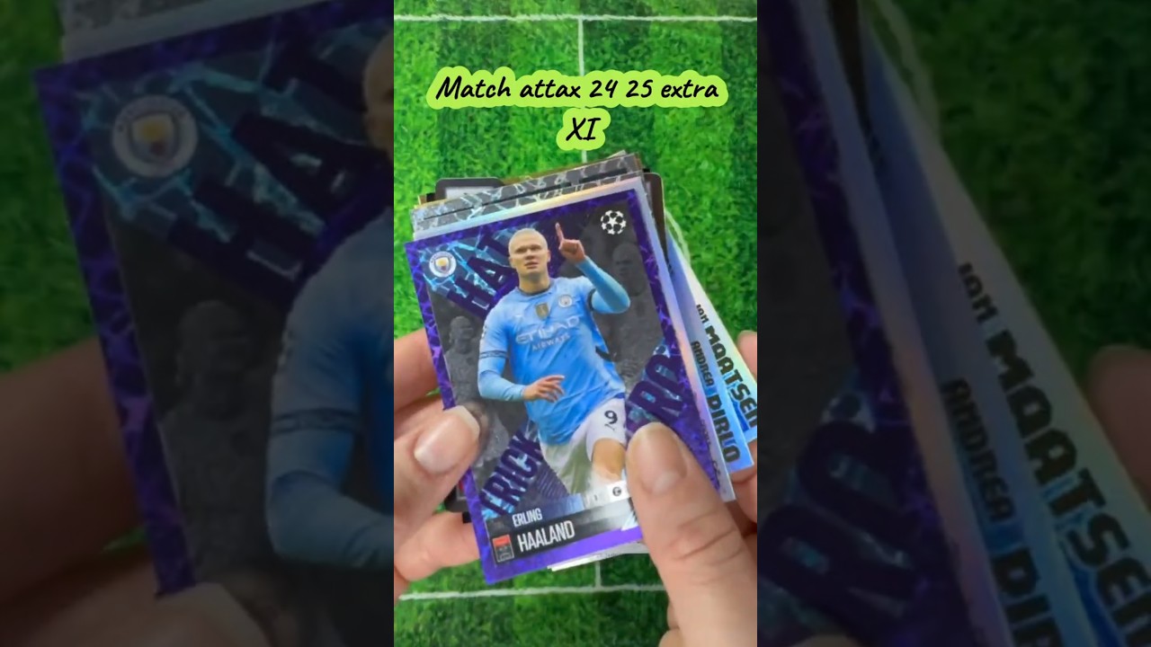 Match attax 24 25 extra XI