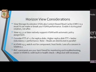 2015 vBrownBag vForum Sydney Jeff Wong - Success Tips : Horizon View on VSAN