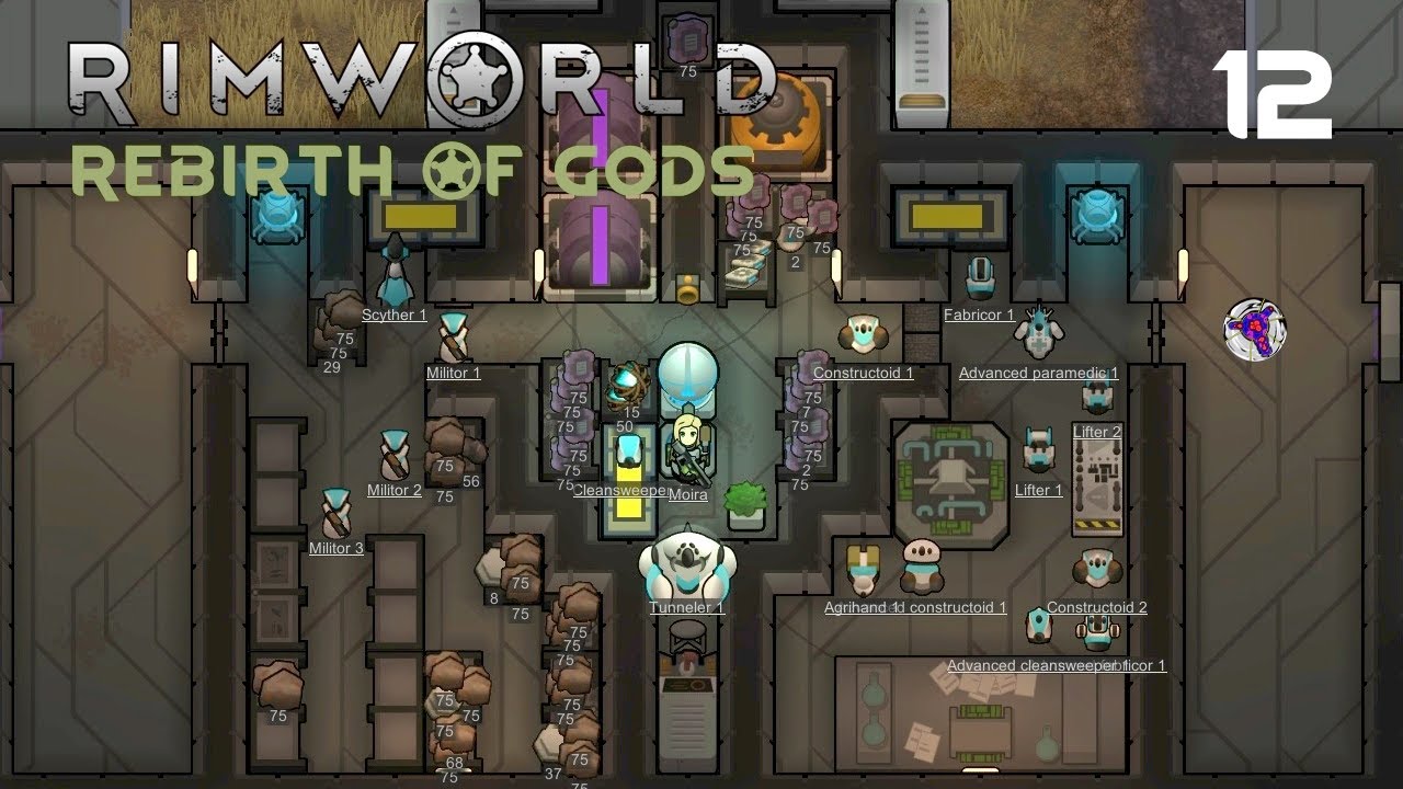 RimWorld: Rebirth Of Gods - Episode 12 - Building Up To Explore