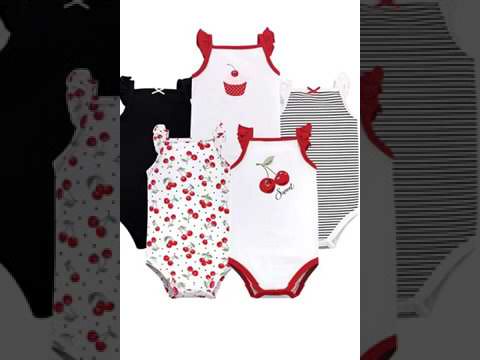 Hudson Baby Unisex Baby Cotton Sleeveless Bodysuits