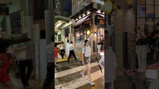 Soho Rain Walk at Night ☔🇭🇰
