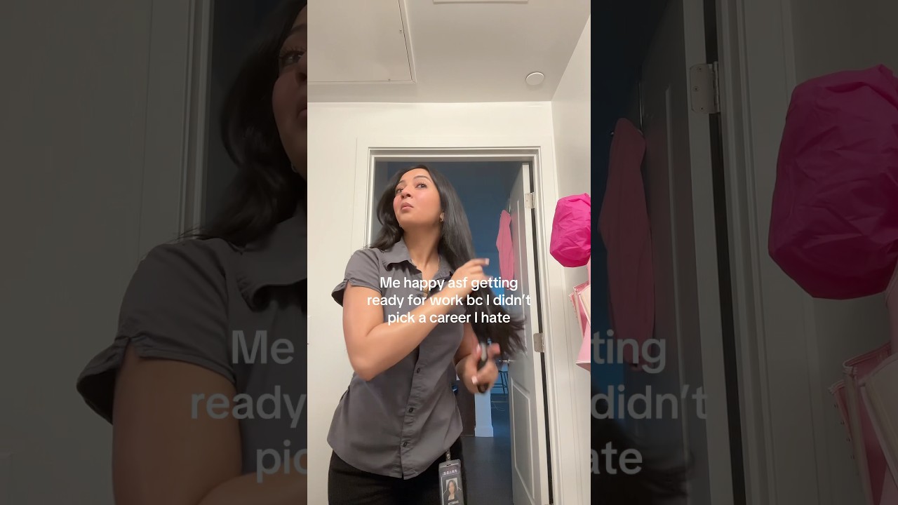 I be so excited to go to work lol 