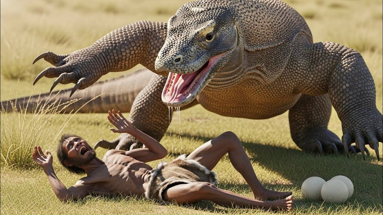 Life in millions of years ago | Hunt of the Giant Dragon Lizard 