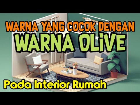 Video: Apa yang bisa dipadukan dengan warna zaitun di interior