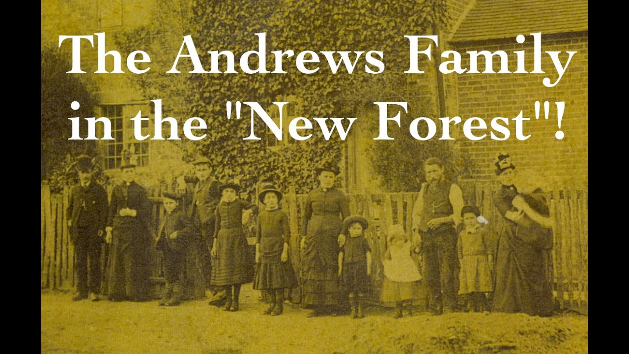 Семья Эндрюс из Минстеда и Брэмшоу в Нью-Форесте