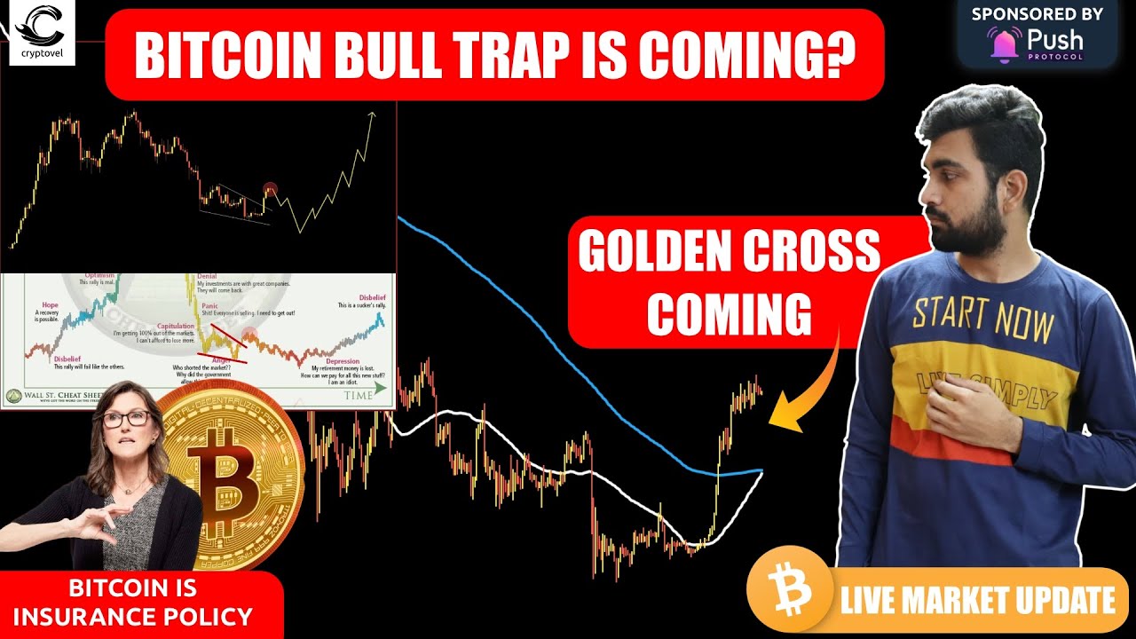 🚀Bitcoin Price Prediction:Golden Cross Incoming?💰Latest Live Updates and Analysis by PUSH Protocol 📈