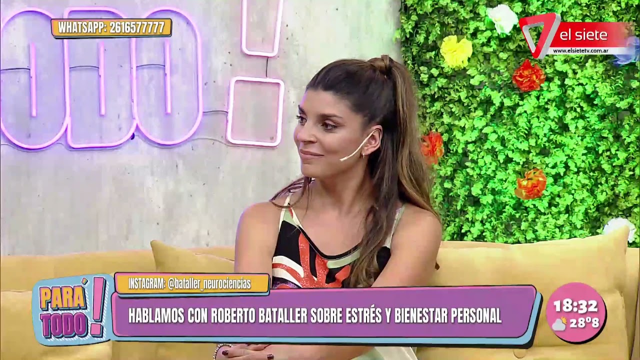 Estrés y bienestar personal con el crack de Roberto Bataller