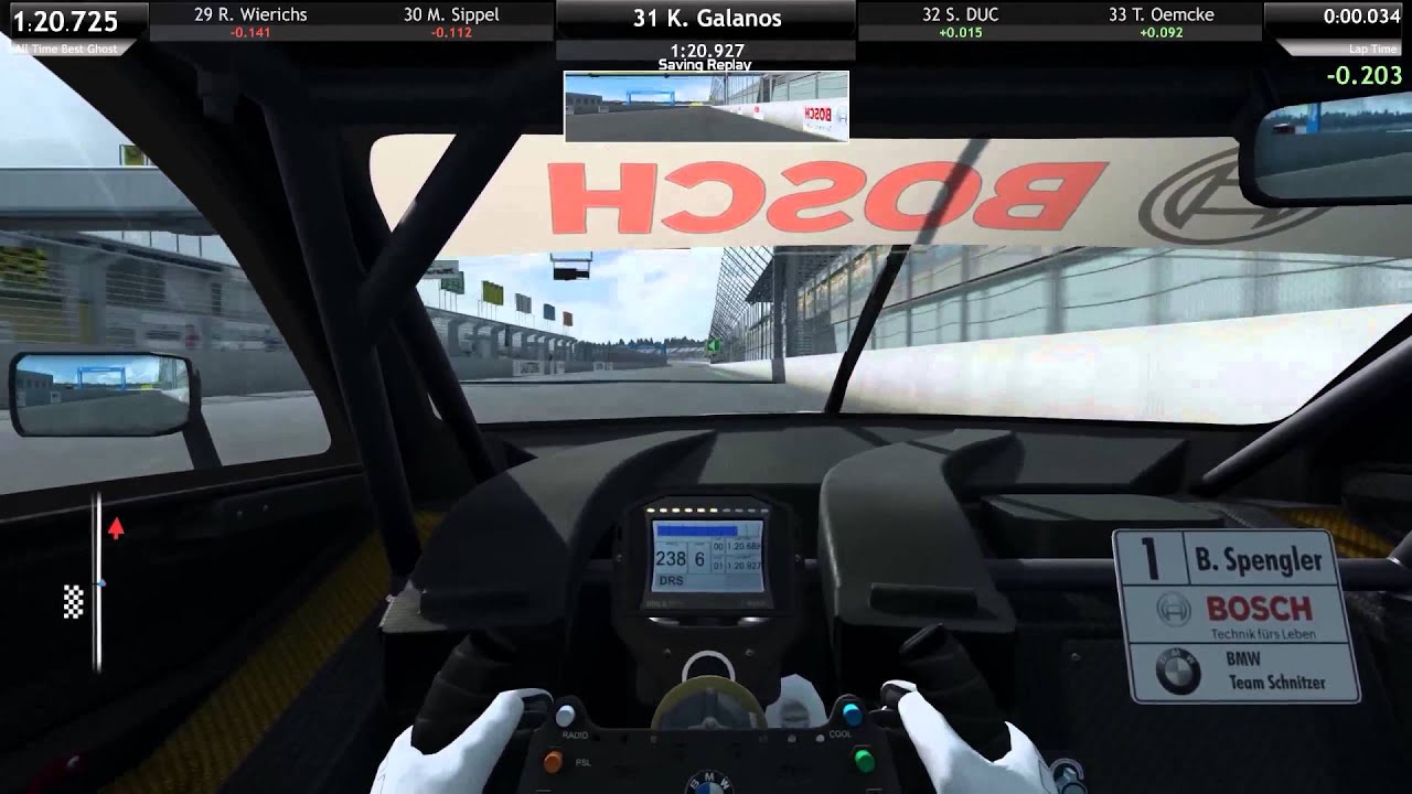 Raceroom Racing Experience Leaderboard challenge BMW Eurospeedway