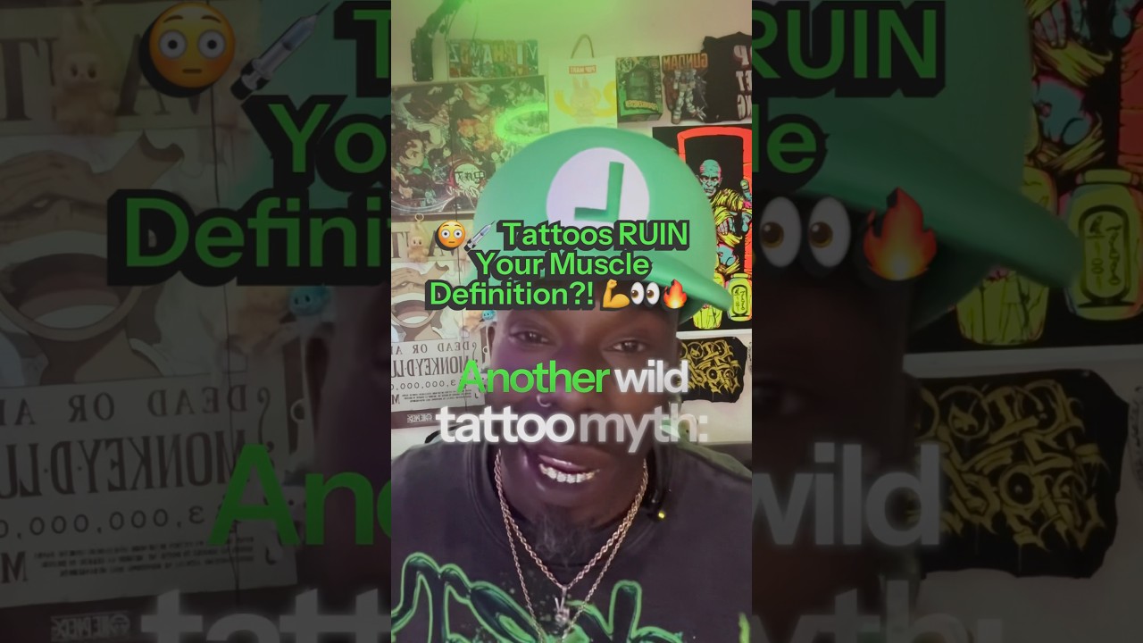 😳💉 Tattoos RUIN Muscle Definition?! 💪💀🔥 