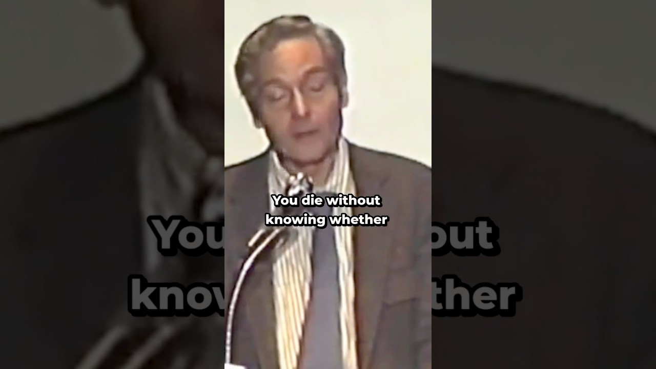 “You die without knowing whether anything you wrote was any good”