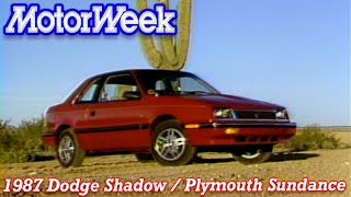 1987 Dodge Shadow and Plymouth Sundance | Retro Review