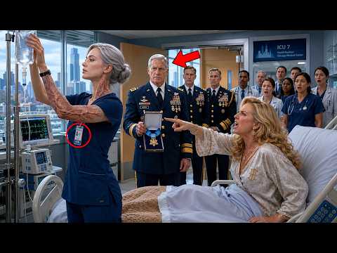 Patients Mocked the Nurse’s Strange Scars — Until the Secretary of Defense Arrived with a Medal ...