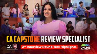 How We Select Capstone Mentors | Round 2 Interview Process | Behind the Scenes